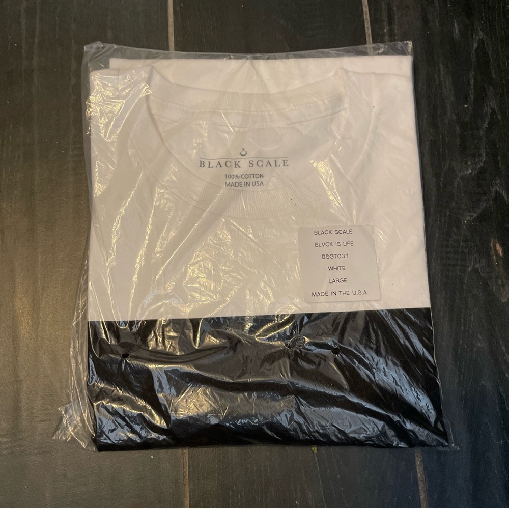 black scale Black Is Life t shirt